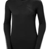 Helly Hansen HH Lifa Crew Funktionsshirt (Frauen) -Fox Racing Verkaufsladen Helly Hansen Women s HH Lifa Crew Base Layer Base Layers Black AW21 48326 990 L 0