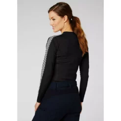 Helly Hansen HH Lifa Crew Funktionsshirt (Frauen) -Fox Racing Verkaufsladen Helly Hansen Women s HH Lifa Crew Base Layer Base Layers Black AW21 48326 990 L 2