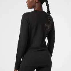 Helly Hansen Women's Lifa Merino Lightweight Crew Baselayer -Fox Racing Verkaufsladen Helly Hansen Women s Lifa Merino Lightweight Crew Baselayer Base Layers Black AW22 2