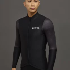 Le Col Pro Aero Radtrikot (langarm) 13 Le Col Pro Aero Radtrikot (langarm) -Fox Racing Verkaufsladen Le Col Pro Aero Long Sleeve Cycling Jersey Jerseys Black SS22 PRAE07 S B 4