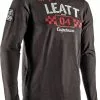 Leatt Heritage Long Sleeve T-Shirt -Fox Racing Verkaufsladen Leatt Heritage Long Sleeve T Shirt T Shirts Blk 2022 5022400220