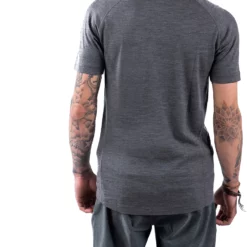 Nukeproof Blackline Merino Baselayer (kurzarm) -Fox Racing Verkaufsladen Nukeproof Blackline Short Sleeve Merino Baselayer Base Layers Grey SS19 NPA0040GREYXL 1