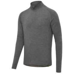 Nukeproof Merino Baselayer (langarm, 1/4-RV) -Fox Racing Verkaufsladen Nukeproof Merino Long Sleeve 1 4 Zip Baselayer Base Layers Grey AW18 NPA0024GREYXS