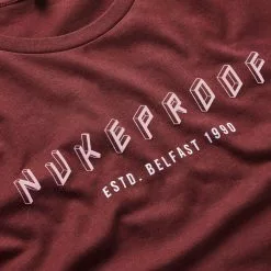 Nukeproof Womens NP1990 Tee -Fox Racing Verkaufsladen Nukeproof Womens NP1990 Tee T Shirts Rhubarb SS22 NPA0082RHUBARBS 3