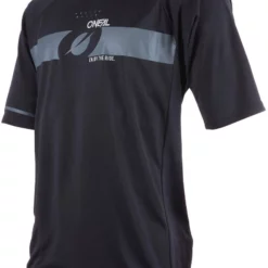 O'Neal Pin It Short Sleeve Jersey -Fox Racing Verkaufsladen O Neal Pin it Short Sleeve Jersey Jerseys Black Grey SS23 ONJR2240S 1