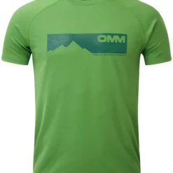 OMM Bearing Shirt (kurzarm) -Fox Racing Verkaufsladen OC137 Bearing Tee SS Green Mountains Front 1