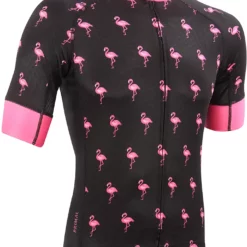 Primal Flamingo Short Sleeve Cycling Jersey