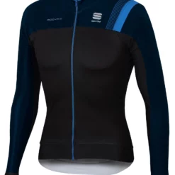 Sportful BodyFit Pro Thermo Radtrikot -Fox Racing Verkaufsladen Sportful BodyFit Pro Thermal Jersey Internal Black Blue AW17 1101816 243 S