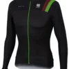 Sportful BodyFit Pro Thermo Radtrikot -Fox Racing Verkaufsladen Sportful BodyFit Pro Thermal Jersey Internal Black Green Fluo Red AW17 1101816 002 XXL