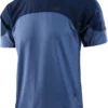 Troy Lee Designs Drift Short Sleeve Cycling Jersey -Fox Racing Verkaufsladen Troy Lee Designs Drift Short Sleeve Cycling Jersey Jerseys Blue Mirage SS23 TLD362906002