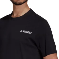 Adidas Terrex Mountain Graphic Tee 11 Adidas Terrex Mountain Graphic Tee -Fox Racing Verkaufsladen adidas Terrex Mountain Graphic Tee T Shirts Black SS22 GP0019S 1
