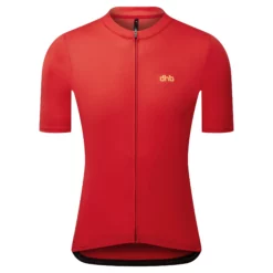 Dhb Classic Plain Radtrikot (kurzarm) 12 Dhb Classic Plain Radtrikot (kurzarm) -Fox Racing Verkaufsladen dhb Classic Short Sleeve Jersey Jerseys Fiery Red AW23 SK0414FIERYREDXL