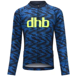 Dhb Water Radtrikot Kinder (langarm) -Fox Racing Verkaufsladen dhb Kids Long Sleeve Jersey Water Jerseys Navy AW19 RC0071NAVY12 14 YEARS