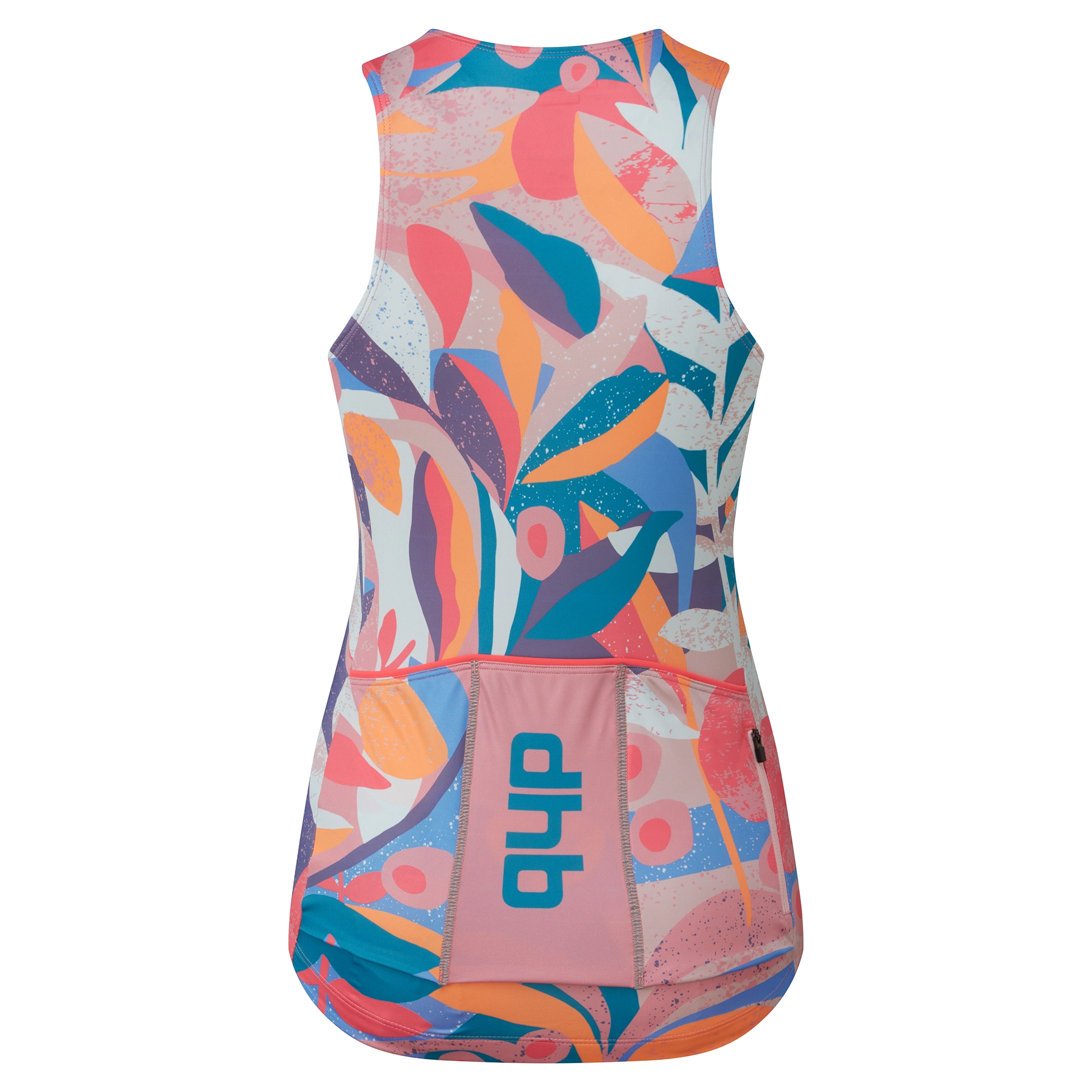 Dhb Moda Womens Sleeveless Jersey (Tropics) 4 Dhb Moda Womens Sleeveless Jersey (Tropics) – Bild 2